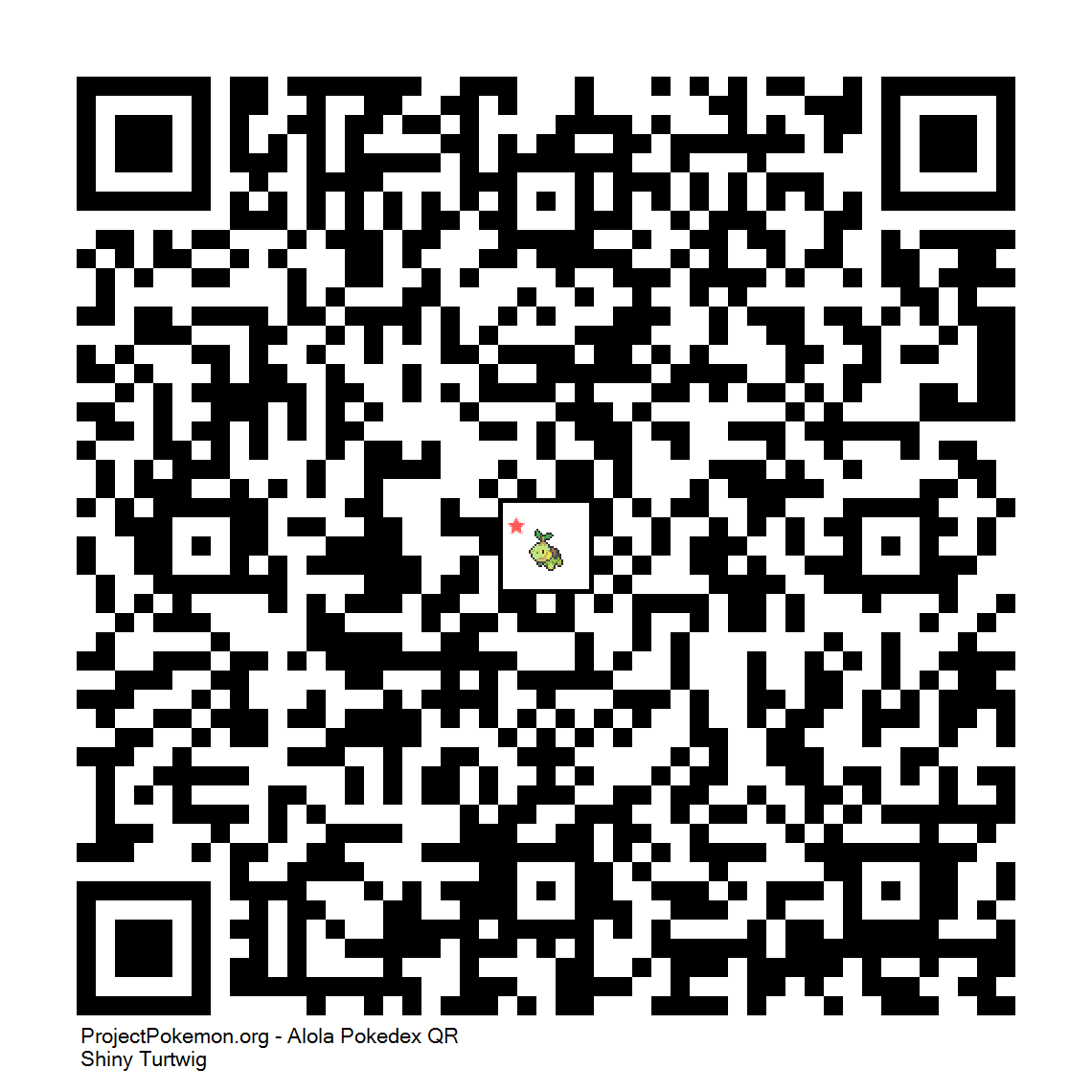 Cdigo QR de Turtwig variocolor